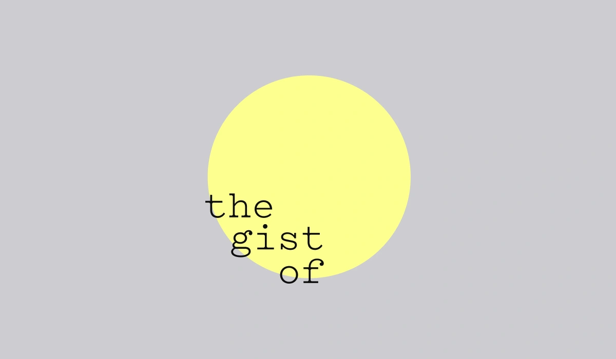 the gist of essays