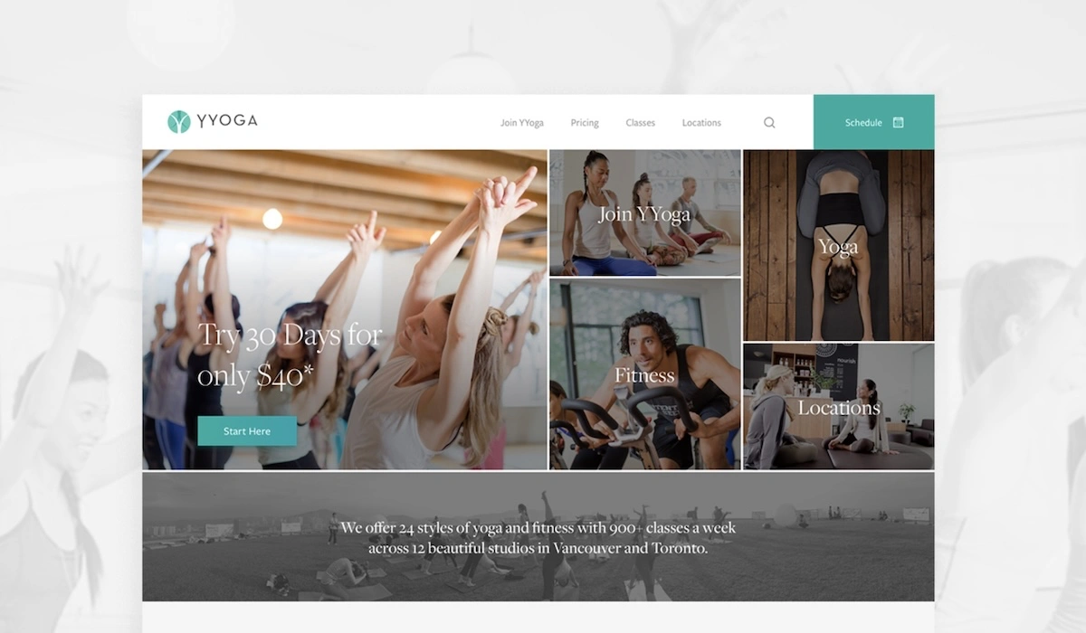 YYoga project showcase
