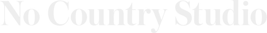No Country Studio logo white